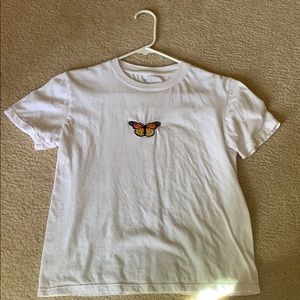 Butterfly tee